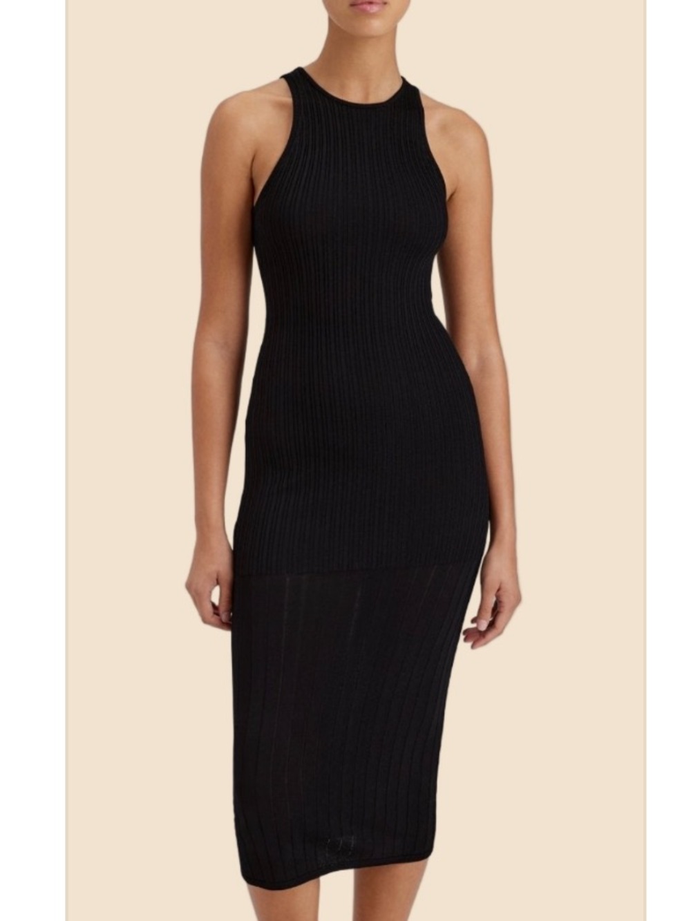 Solid & Striped Varena Dress in Black.